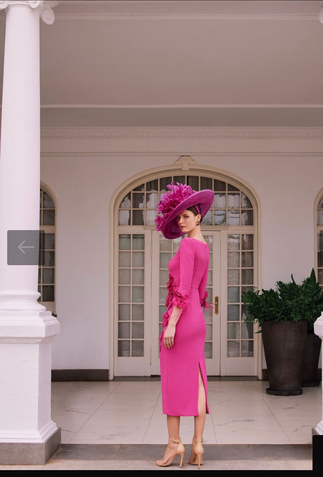 COUTURE CLUB DRESS STYLE 1GL4 COLOUR FUCHSIA