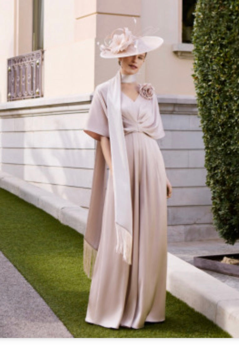 COUTURE CLUB JUMPSUIT STYLE 1G60 COLOUR SAND