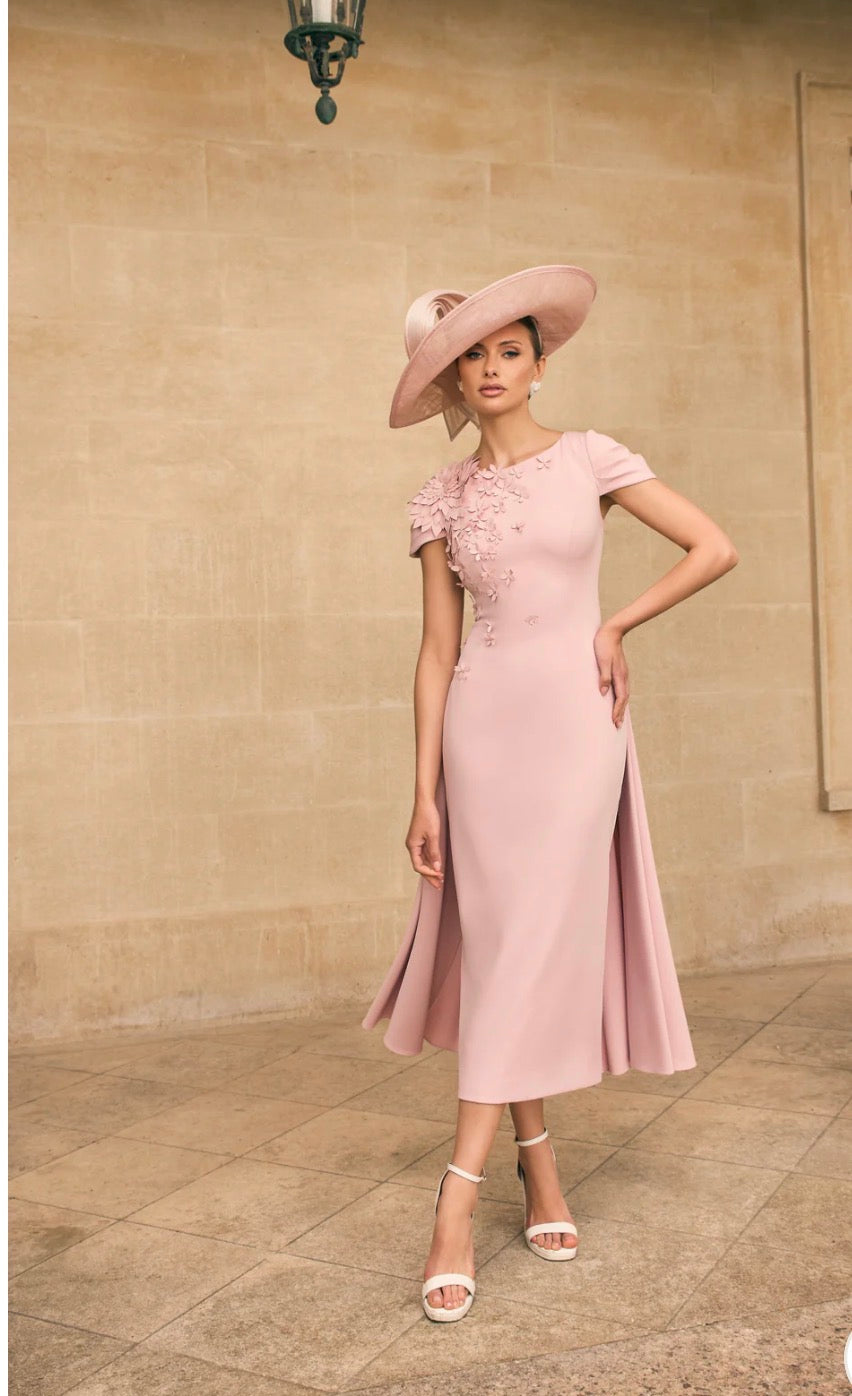 VENI INFANTINO DRESS STYLE 992719B COLOUR BLUSH