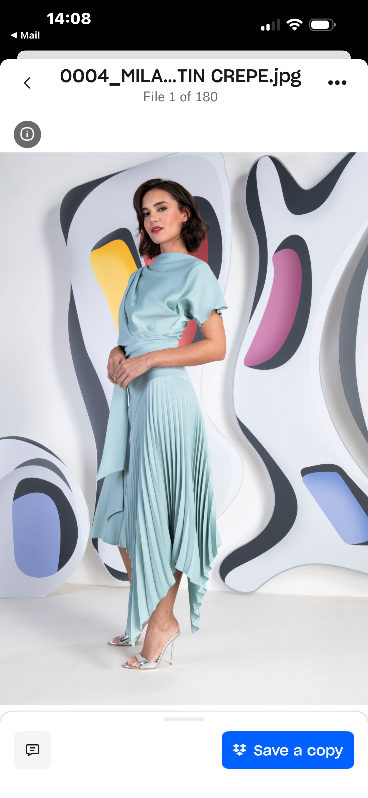 KEVAN JON COLOUR DUSTY BLUE