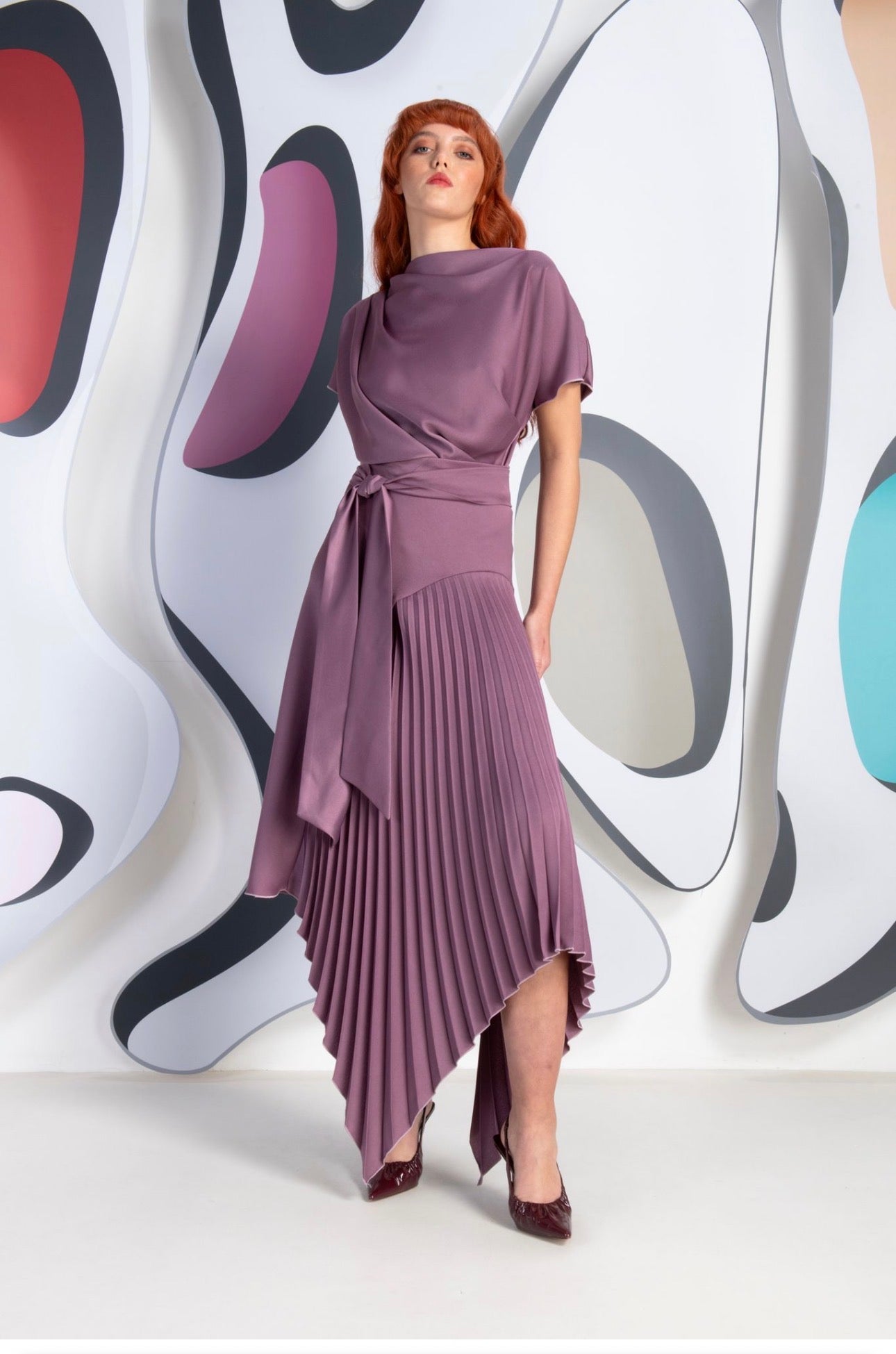 KEVAN JON STYLE MILA COLOUR THISTLE