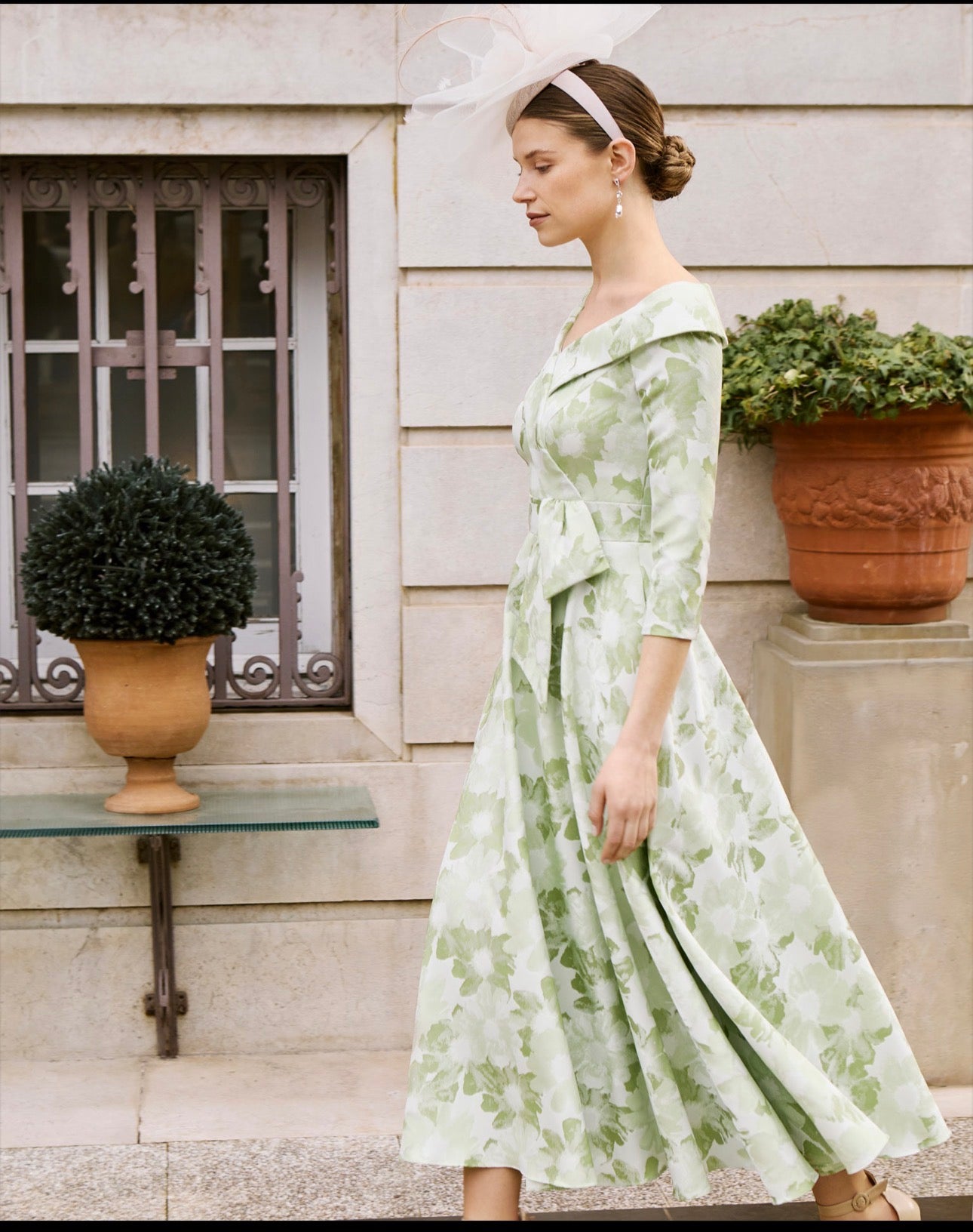 COUTURE CLUB DRESS STYLE 1G95 COLOUR APPLE GREEN/BAMBOO