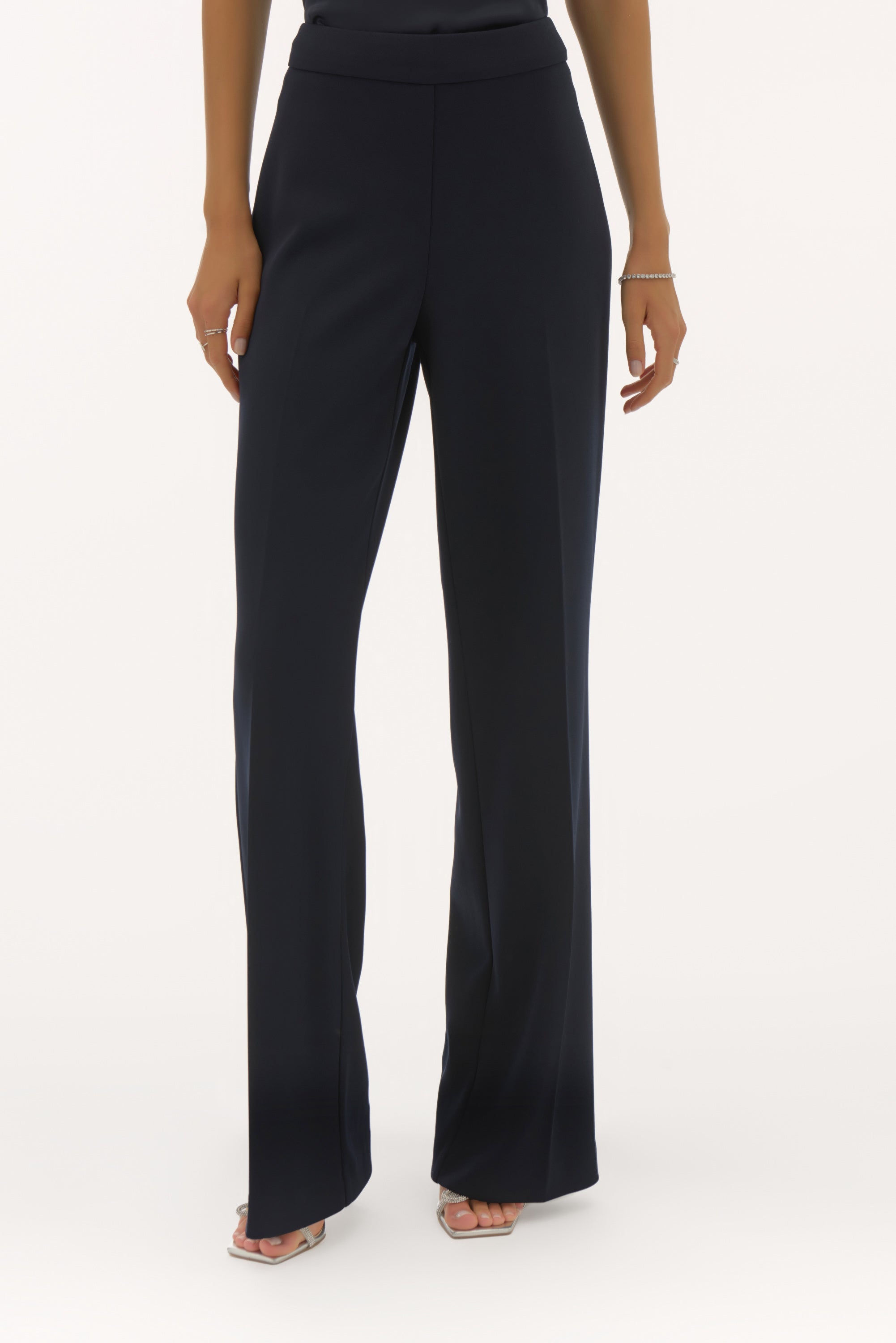 JOSEPH RIBKOFF WIDE LEG PANT STYLE 233787 COLOUR MIDNIGHT BLUE