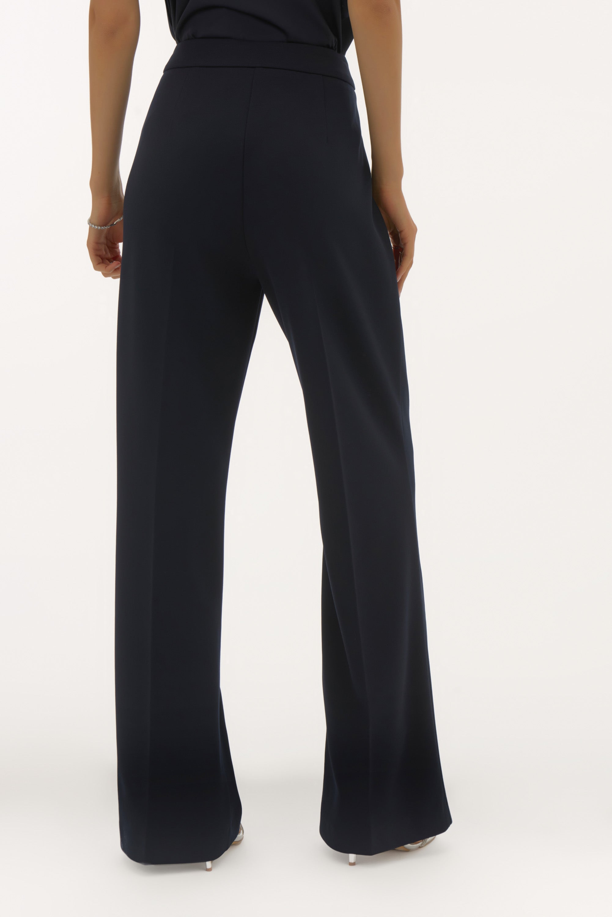 JOSEPH RIBKOFF WIDE LEG PANT STYLE 233787 COLOUR MIDNIGHT BLUE