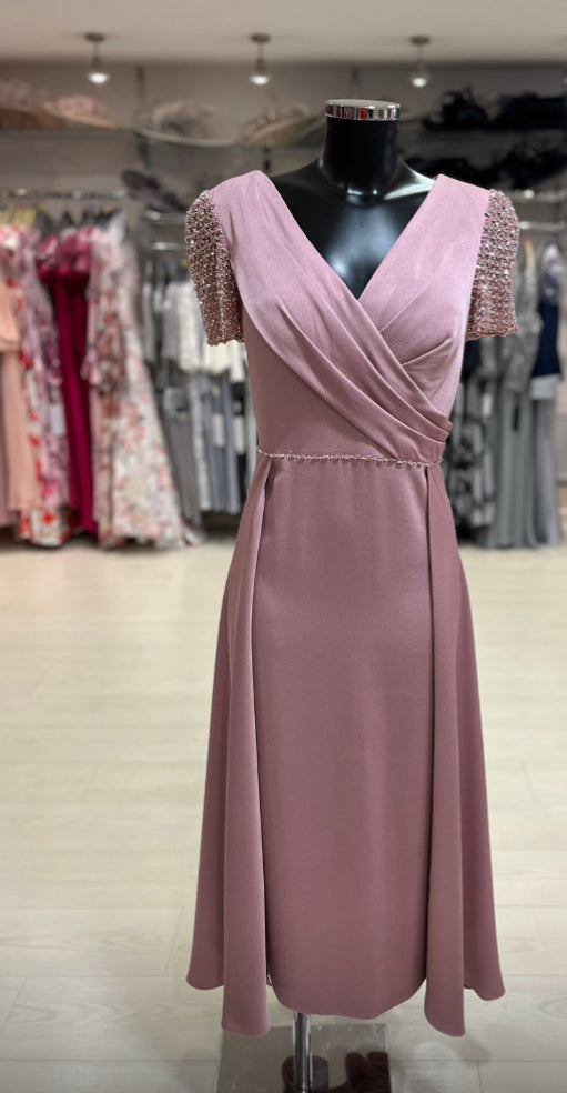COUTURE CLUB DRESS STYLE 9G68 COLOUR VINTAGE ROSE