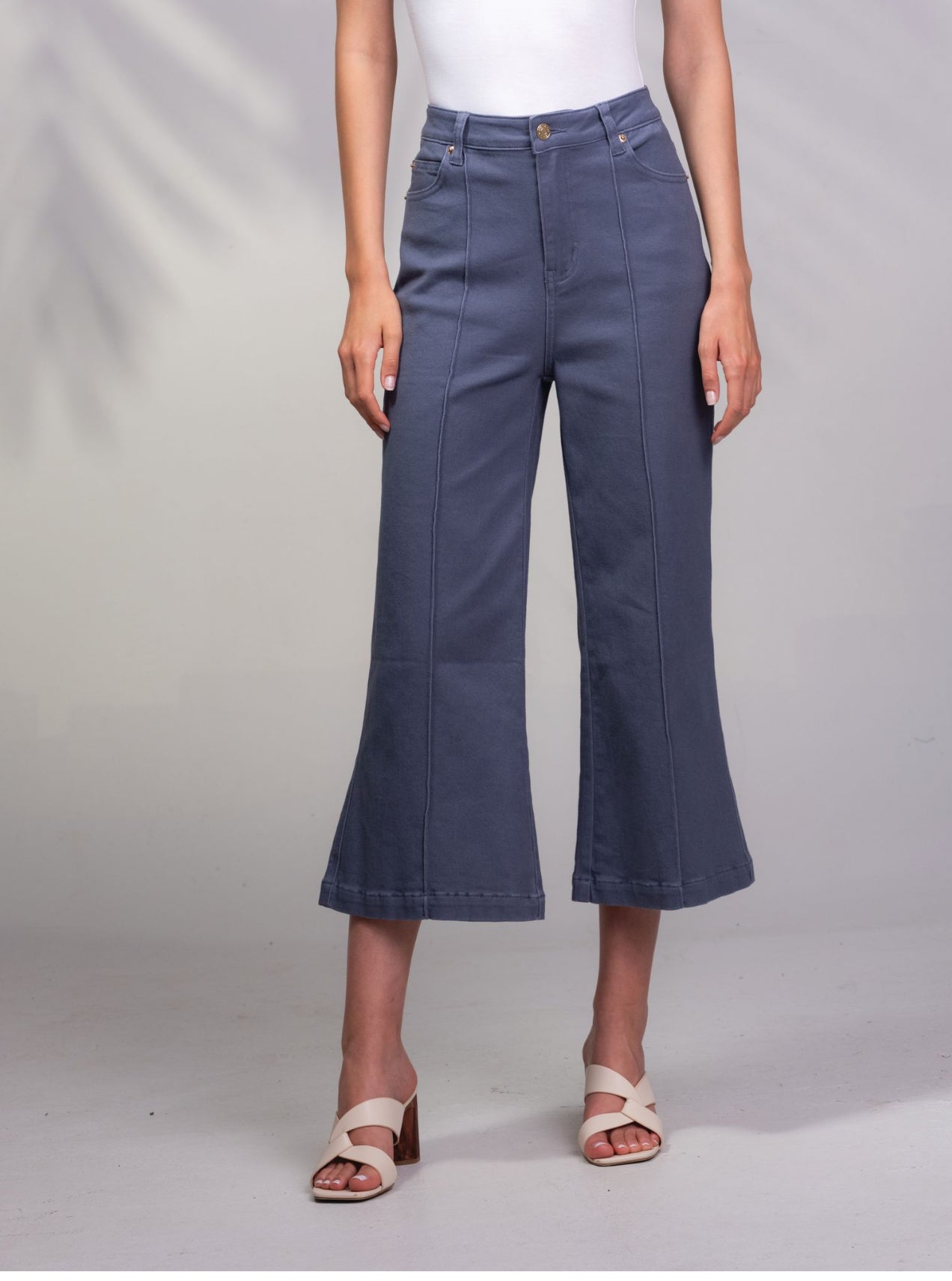 ALISON SHERI CULOTTE TROUSER STYLE A45025 COLOUR DENIM