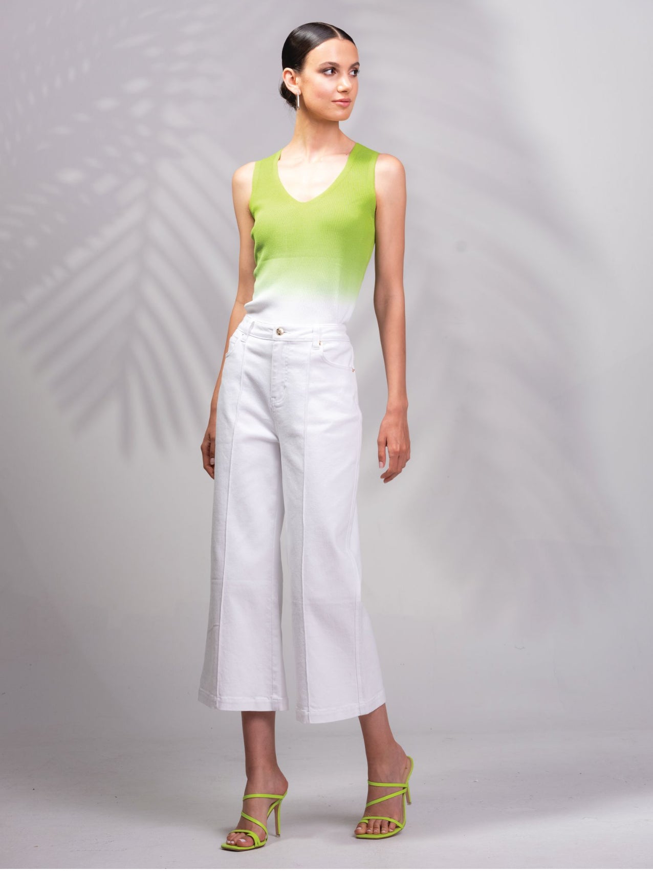 ALISON SHERI CULOTTE TROUSER STYLE A45025 COLOUR WHITE