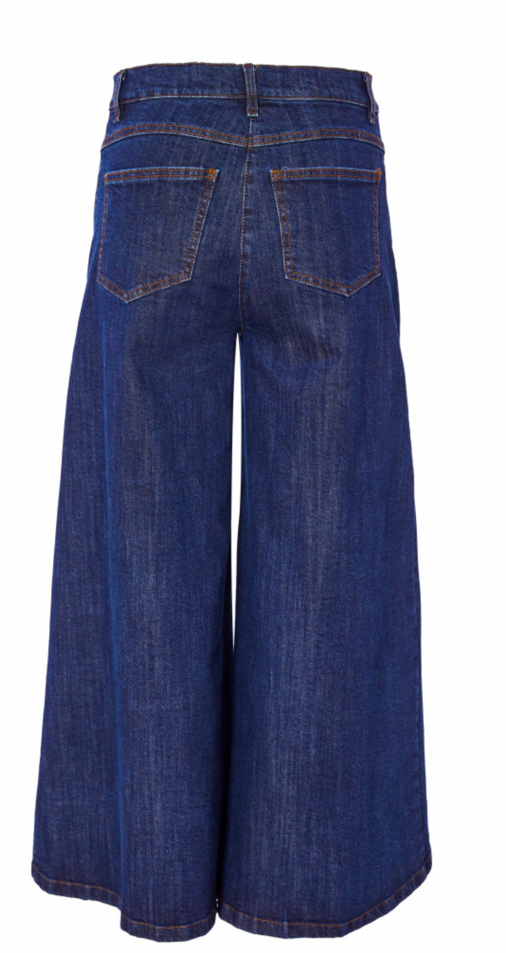 NAYA FLARED DENIM CROP TROUSER STYLE NAS25254 COLOUR NAVY