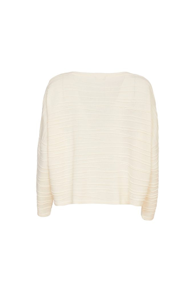 NAYA KNITTED TOP STYLE NAW24205 COLOUR CREAM