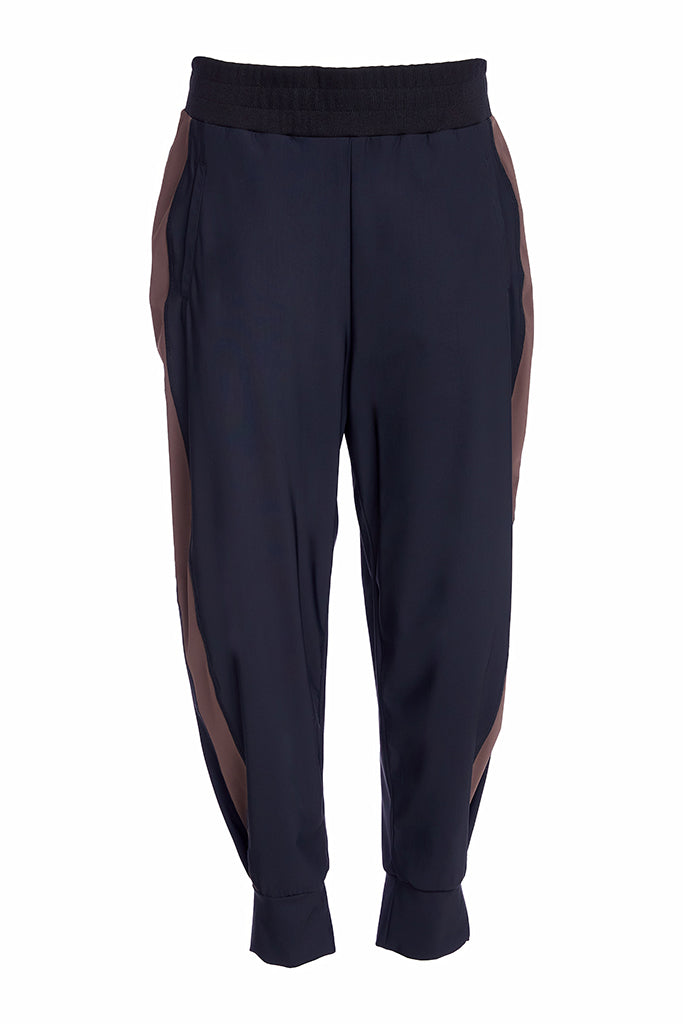 NAYA TROUSERS STYLE NAW25120 COLOUR BLACK & COCOA