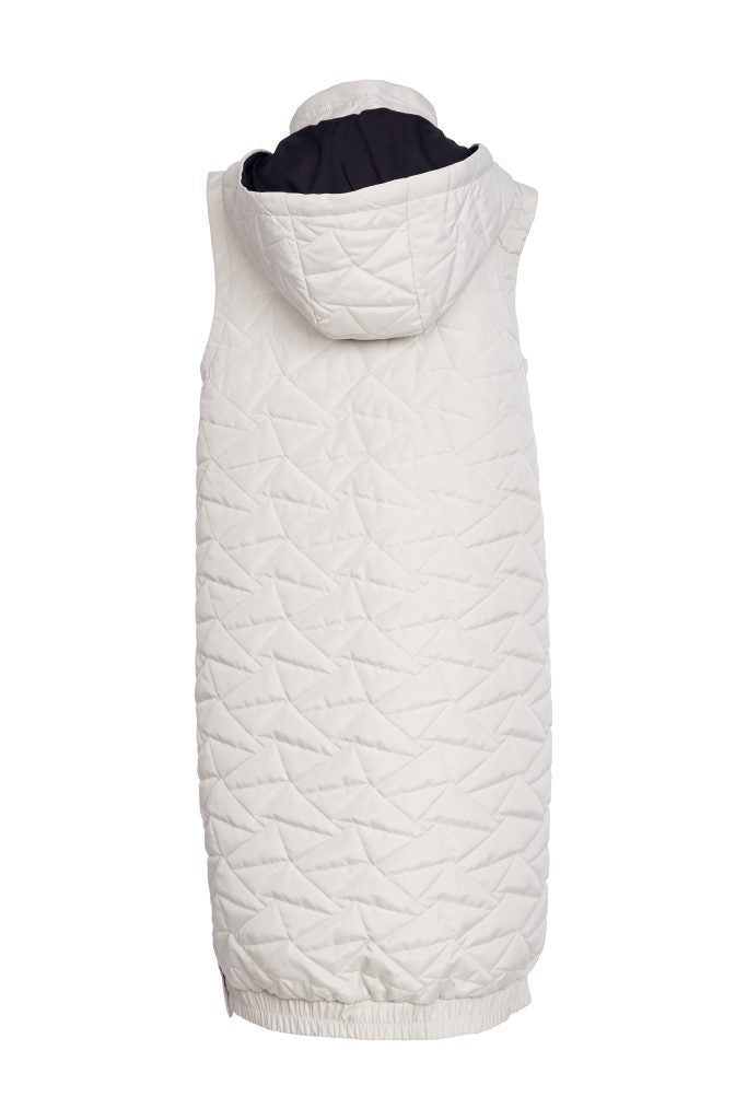 NAYA GILET STYLE NAW25209 COLOUR TAUPE & BLACK