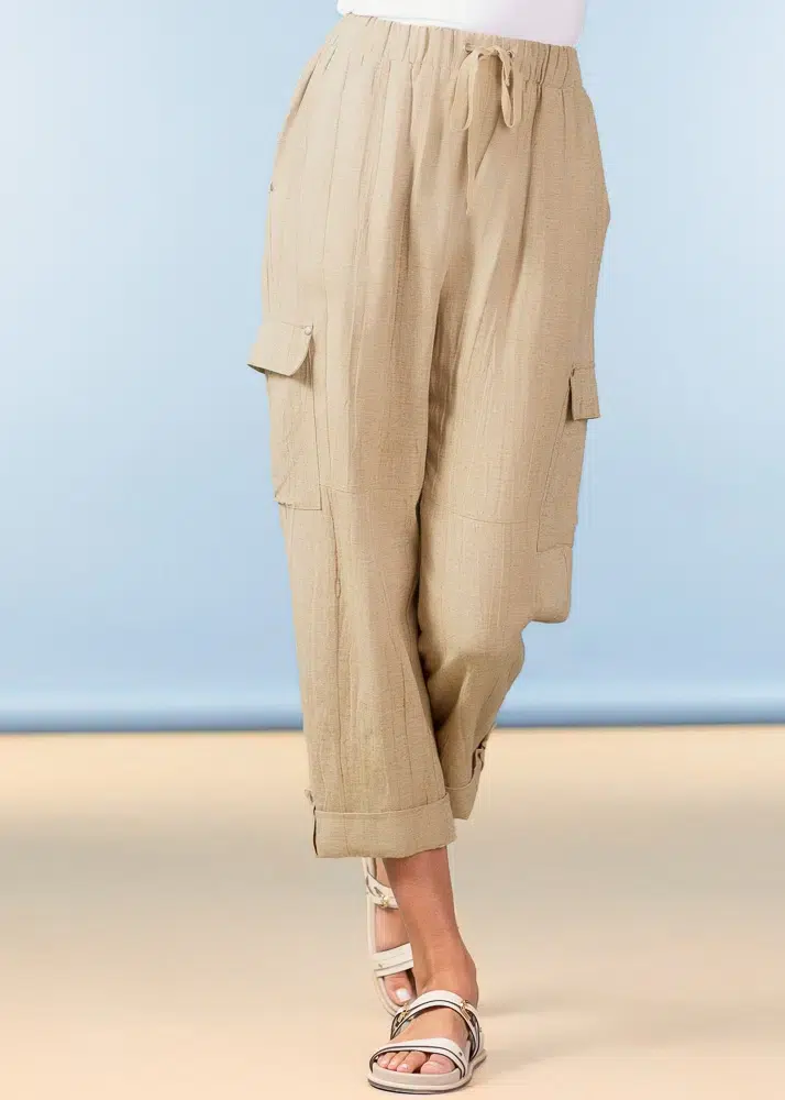 ALISON SHERI TROUSER STYLE A47008 COLOUR SAND