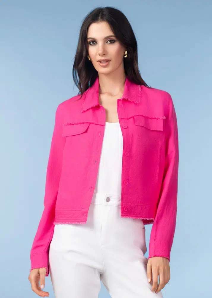 ALISON SHERI JACKET A47155 COLOUR FUCHSIA