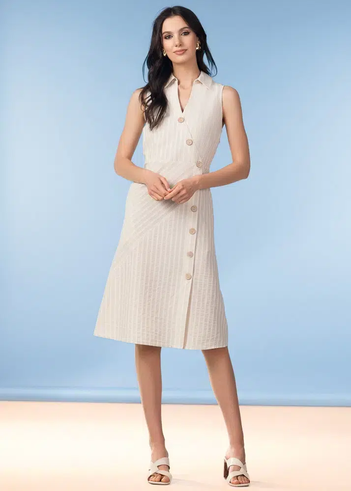 ALISON SHERI DRESS STYLE A47342 COLOUR SAND