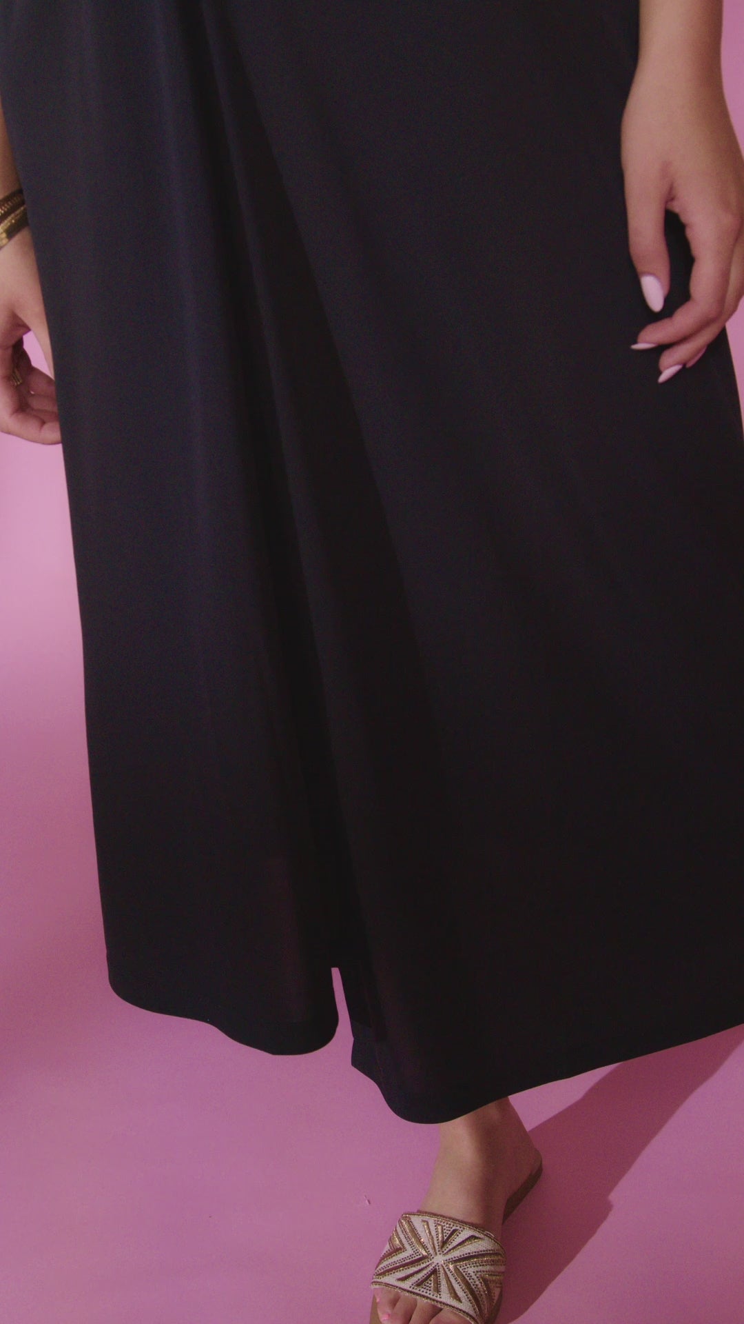 KATE COOPER MIDI DRESS | STYLE KCS24141 | COLOUR: BLACK
