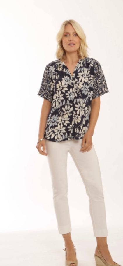 POMODORO SHIRT STYLE 52202 COLOUR NAVY