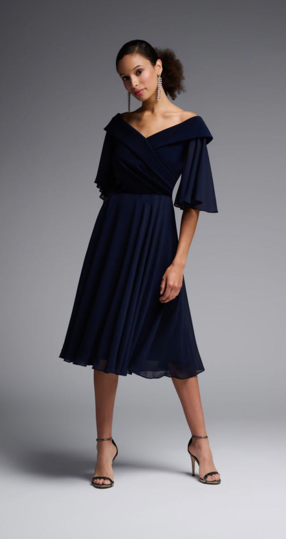 JOSEPH RIBKOFF DRESS STYLE 231723 COLOUR MIDNIGHT BLUE