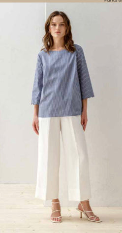 MARIA BELLANTINI CULLOTTES STYLE 6366 COLOUR OFF WHITE