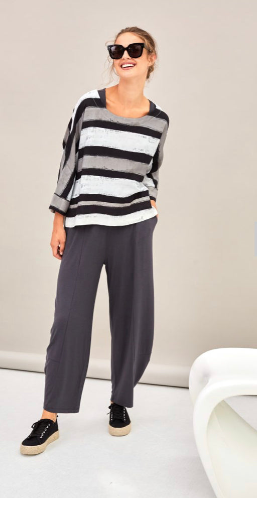 NAYA TROUSER STYLE NAS22120 COLOUR CHARCOAL