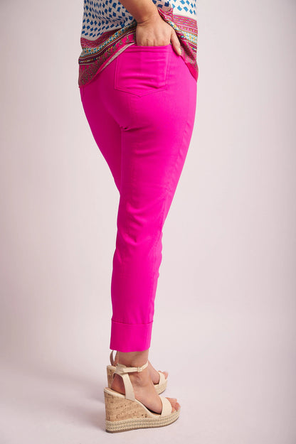 ROBELL TROUSER STYLE BELLA 51568 COLOUR CERISE
