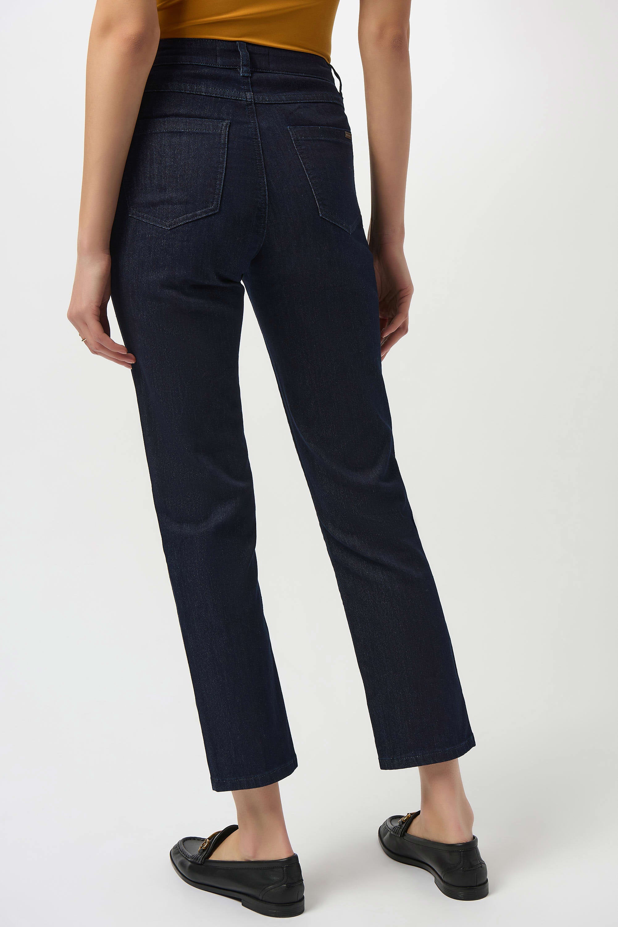 JOSEPH RIBKOFF TROUSERS STYLE 251966F25 COLOUR DARK DENIM BLUE