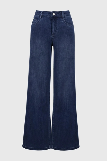 JOSEPH RIBKOFF PANT STYLE 251968 COLOUR DENIM MEDIUM BLUE