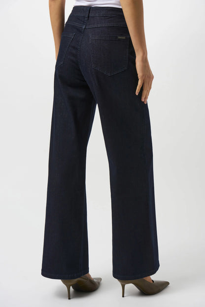 JOSEPH RIBKOFF TROUSERS STYLE 251968F25 COLOUR DARK DENIM BLUE
