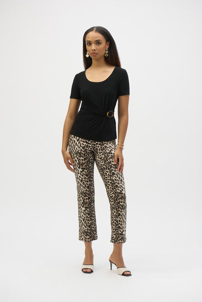JOSEPH RIBKOFF TOP STYLE 252230 COLOUR BLACK