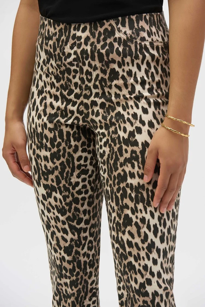 JOSEPH RIBKOFF PANT STYLE 252907 COLOUR BEIGE/BLACK