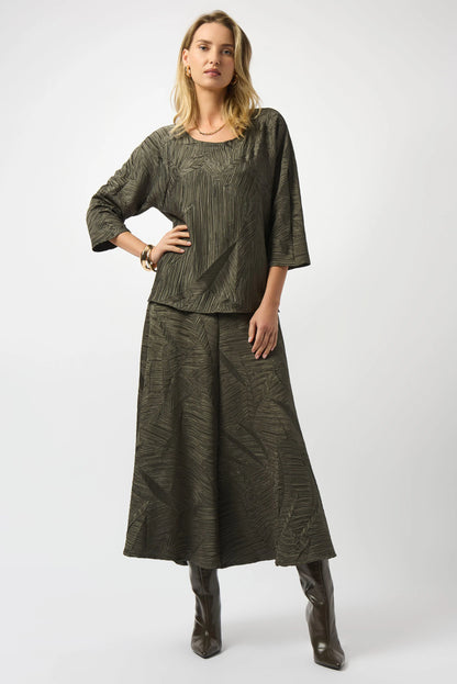 JOSEPH RIBKOFF TOP STYLE 253002 COLOUR AVOCADO