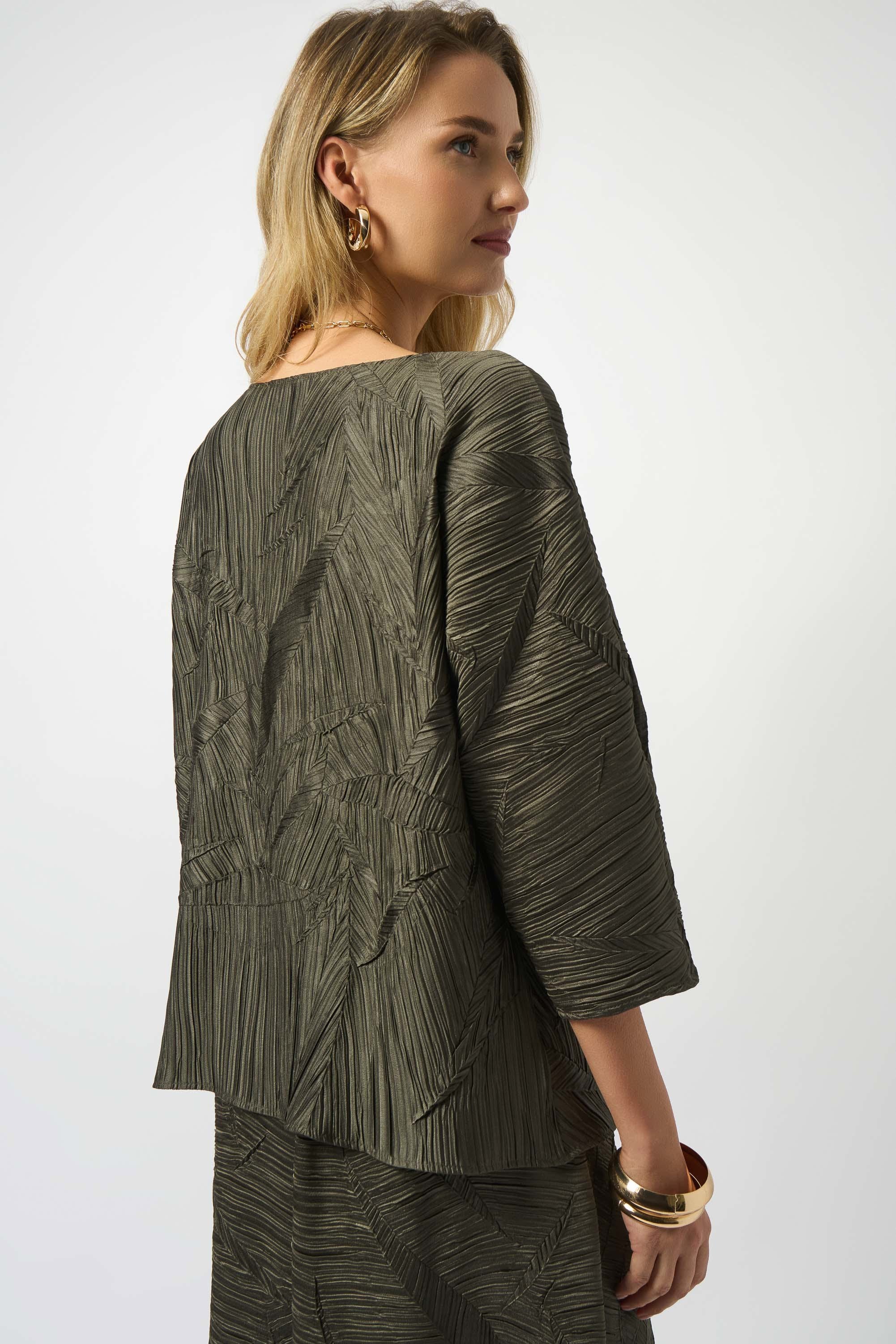 JOSEPH RIBKOFF TOP STYLE 253002 COLOUR AVOCADO