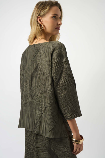 JOSEPH RIBKOFF TOP STYLE 253002 COLOUR AVOCADO