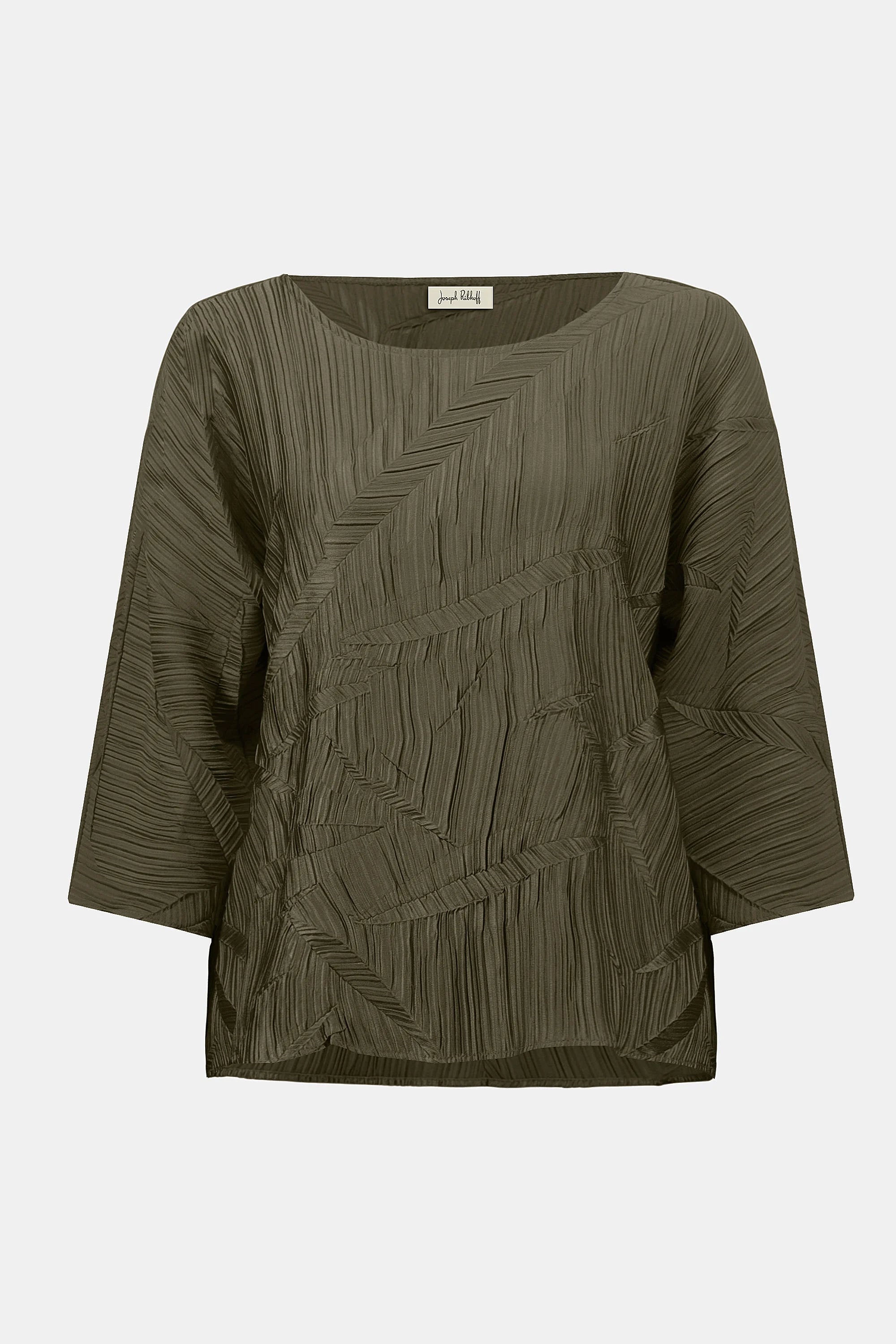 JOSEPH RIBKOFF TOP STYLE 253002 COLOUR AVOCADO