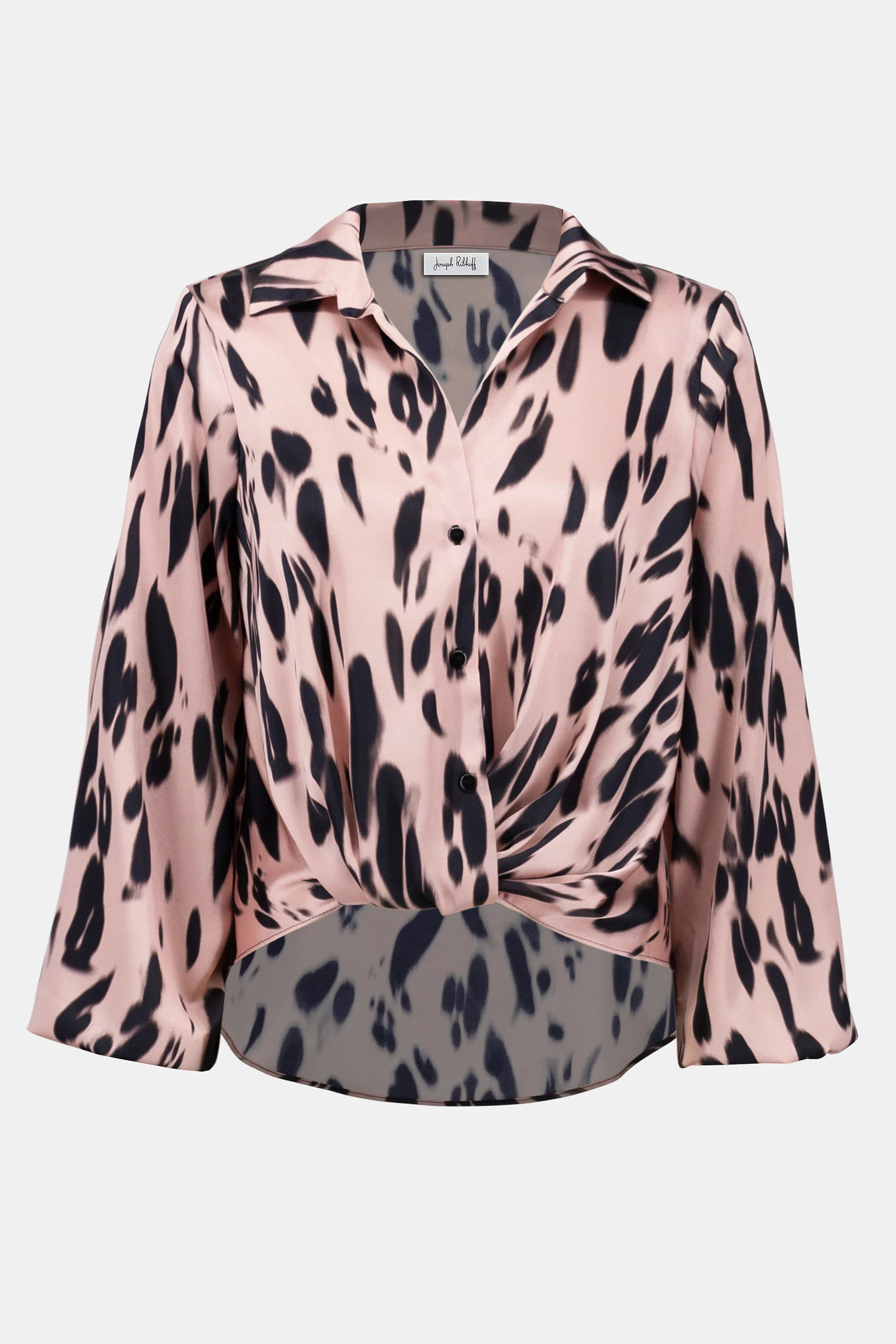 JOSEPH RIBKOFF TOP STYLE 253059 COLOUR PINK/BLACK