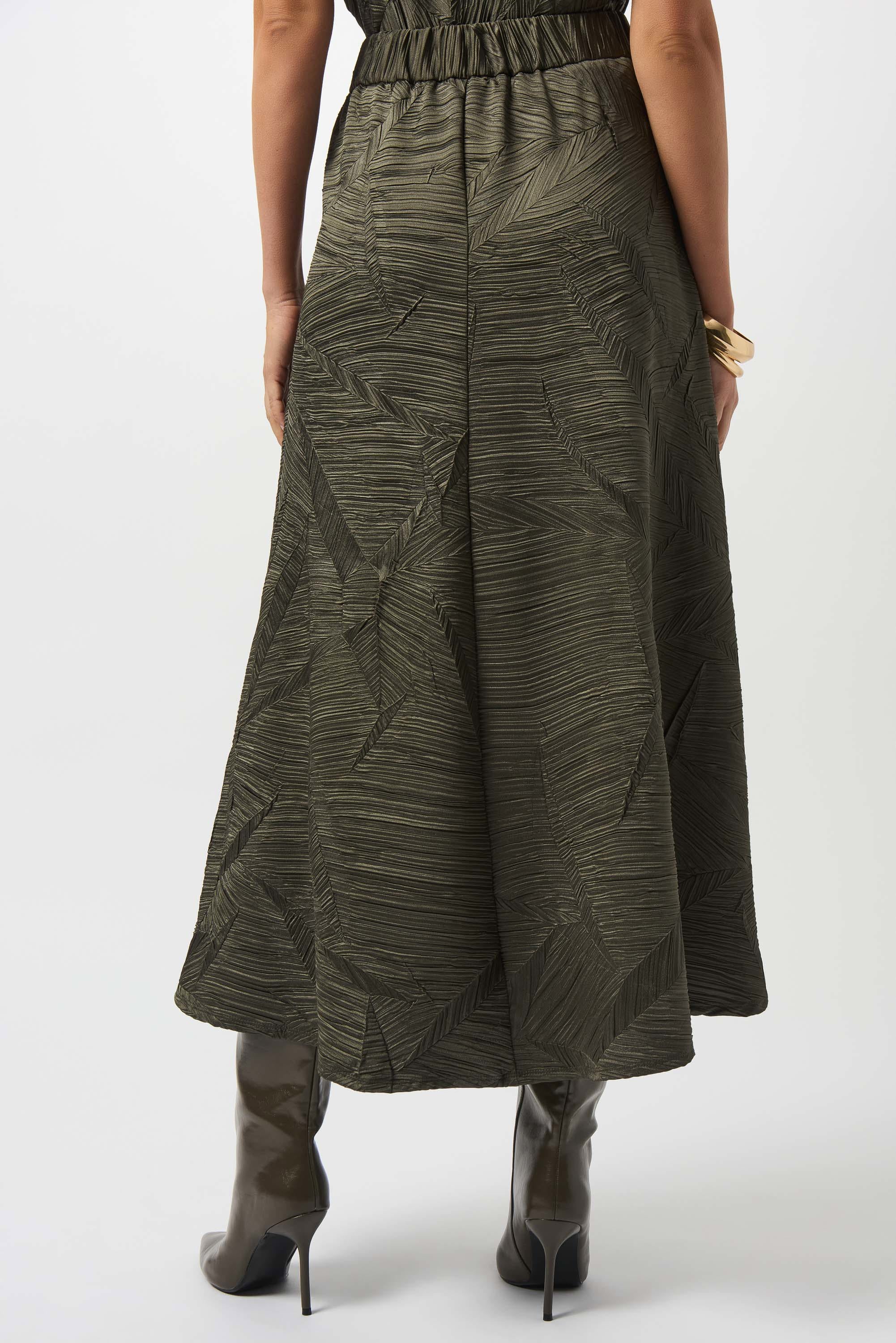 JOSEPH RIBKOFF SKIRT STYLE 253248 COLOUR AVOCADO