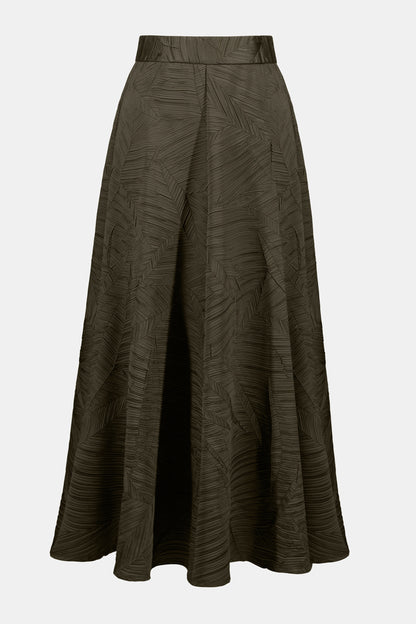 JOSEPH RIBKOFF SKIRT STYLE 253248 COLOUR AVOCADO
