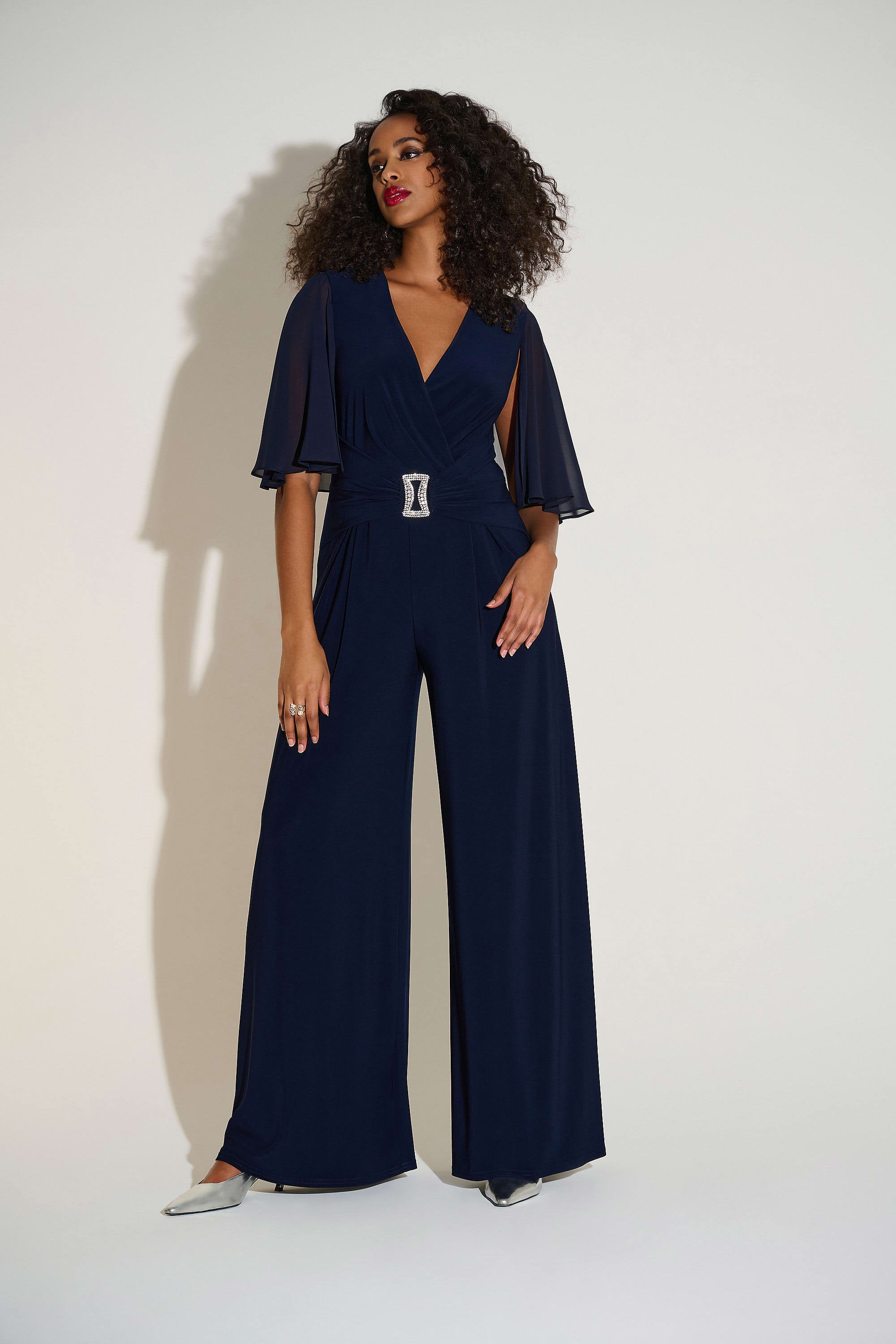 JOSEPH RIBKOFF JUMPSUIT SYLE 253723 COLOUR MIDNIGHT BLUE