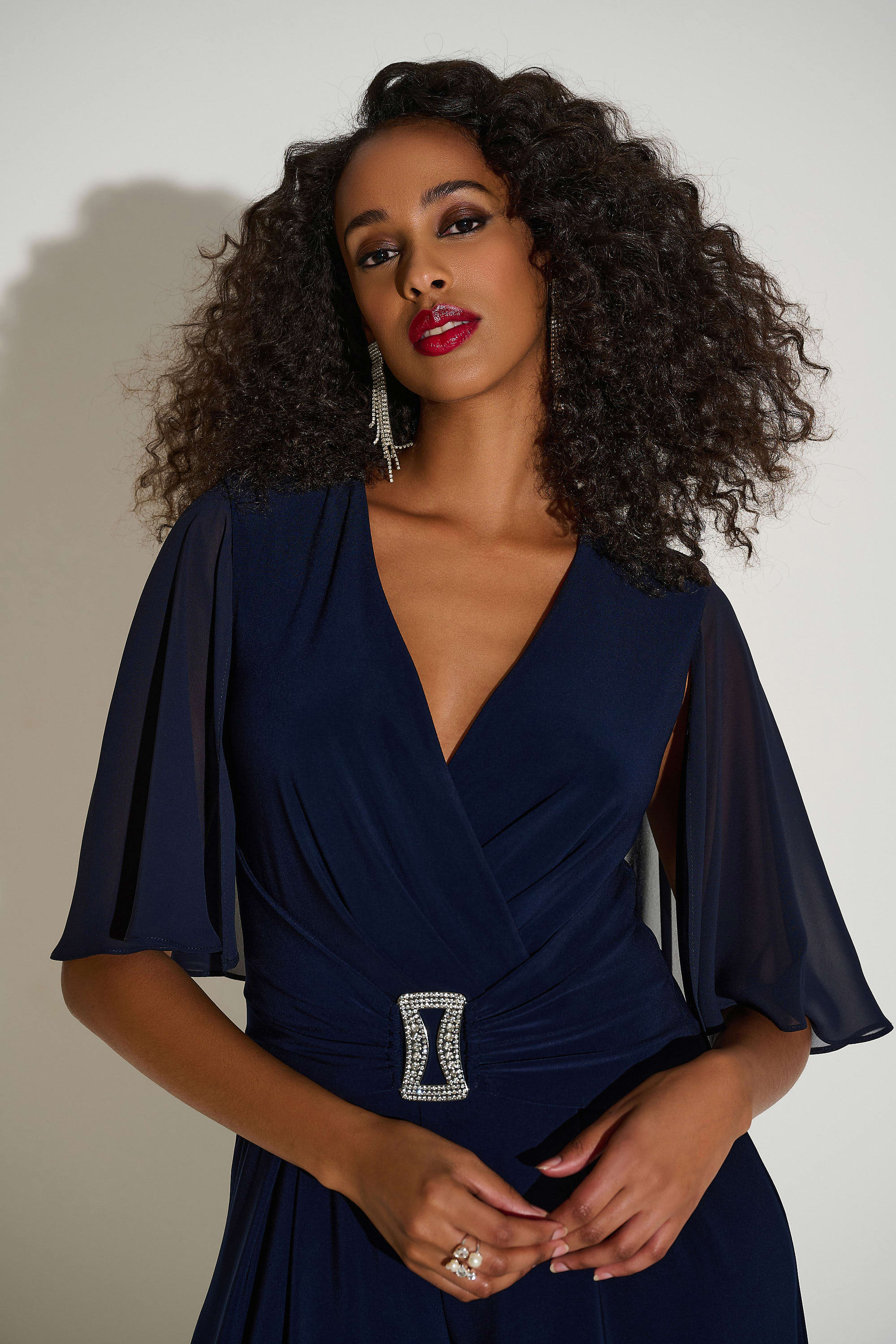 JOSEPH RIBKOFF JUMPSUIT SYLE 253723 COLOUR MIDNIGHT BLUE