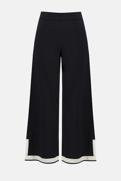 JOSEPH RIBKOFF TROUSERS STYLE 253910 COLOUR BLACK/VANILLA