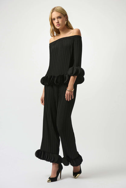 JOSEPH RIBKOFF TOP STYLE 253939 COLOUR BLACK
