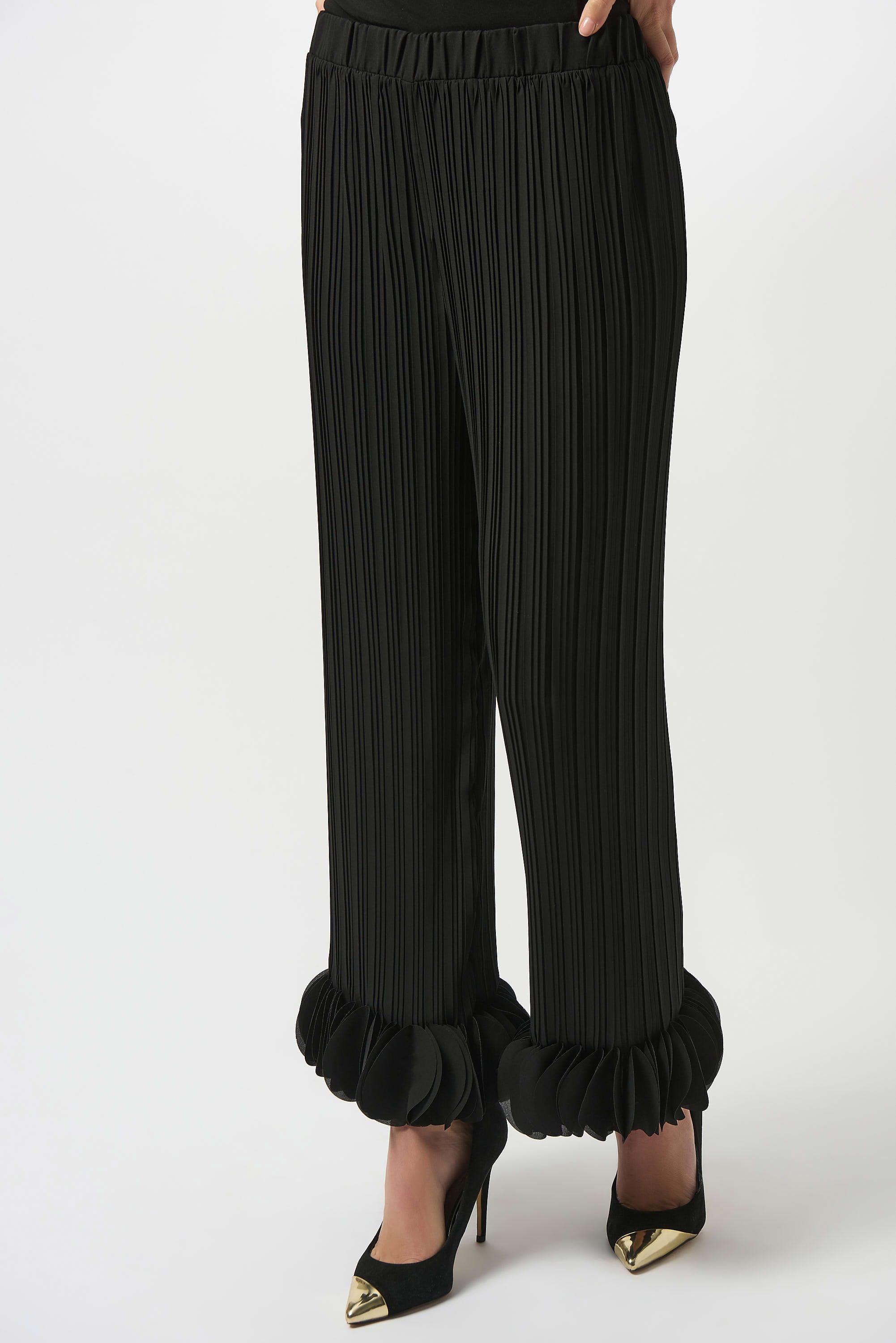 JOSEPH RIBKOFF TROUSERS STYLE 253940 COLOUR BLACK