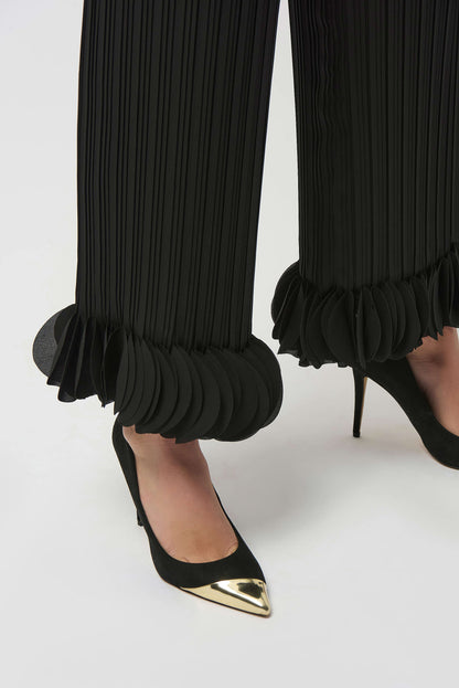 JOSEPH RIBKOFF TROUSERS STYLE 253940 COLOUR BLACK
