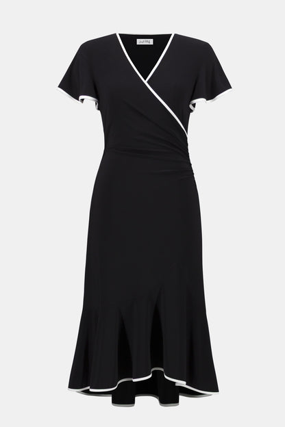 JOSEPH RIBKOFF DRESS STYLE 261013 COLOUR BLACK/VANILLA