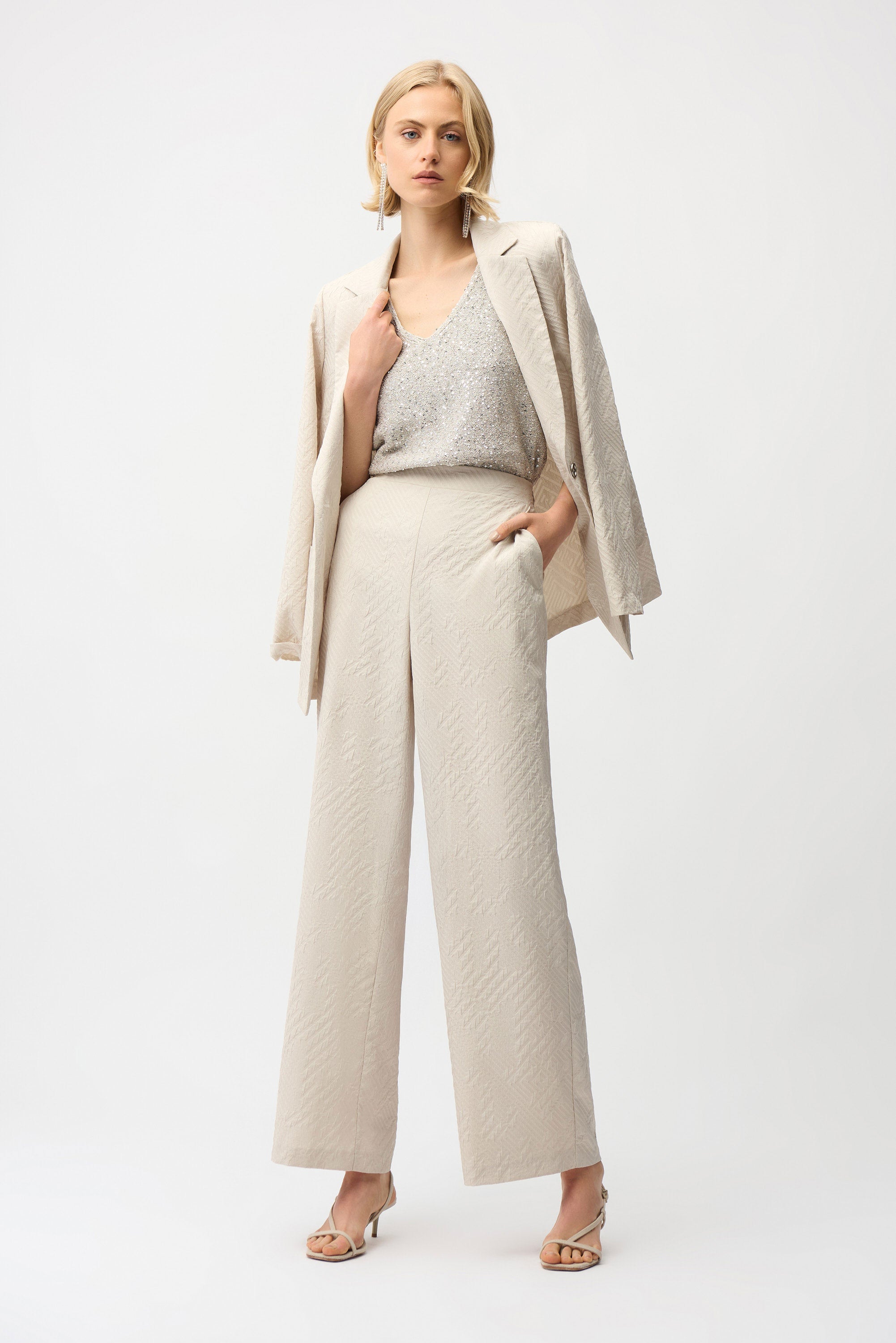 JOSEPH RIBKOFF TROUSER STYLE 261056 COLOUR MOONSTONE