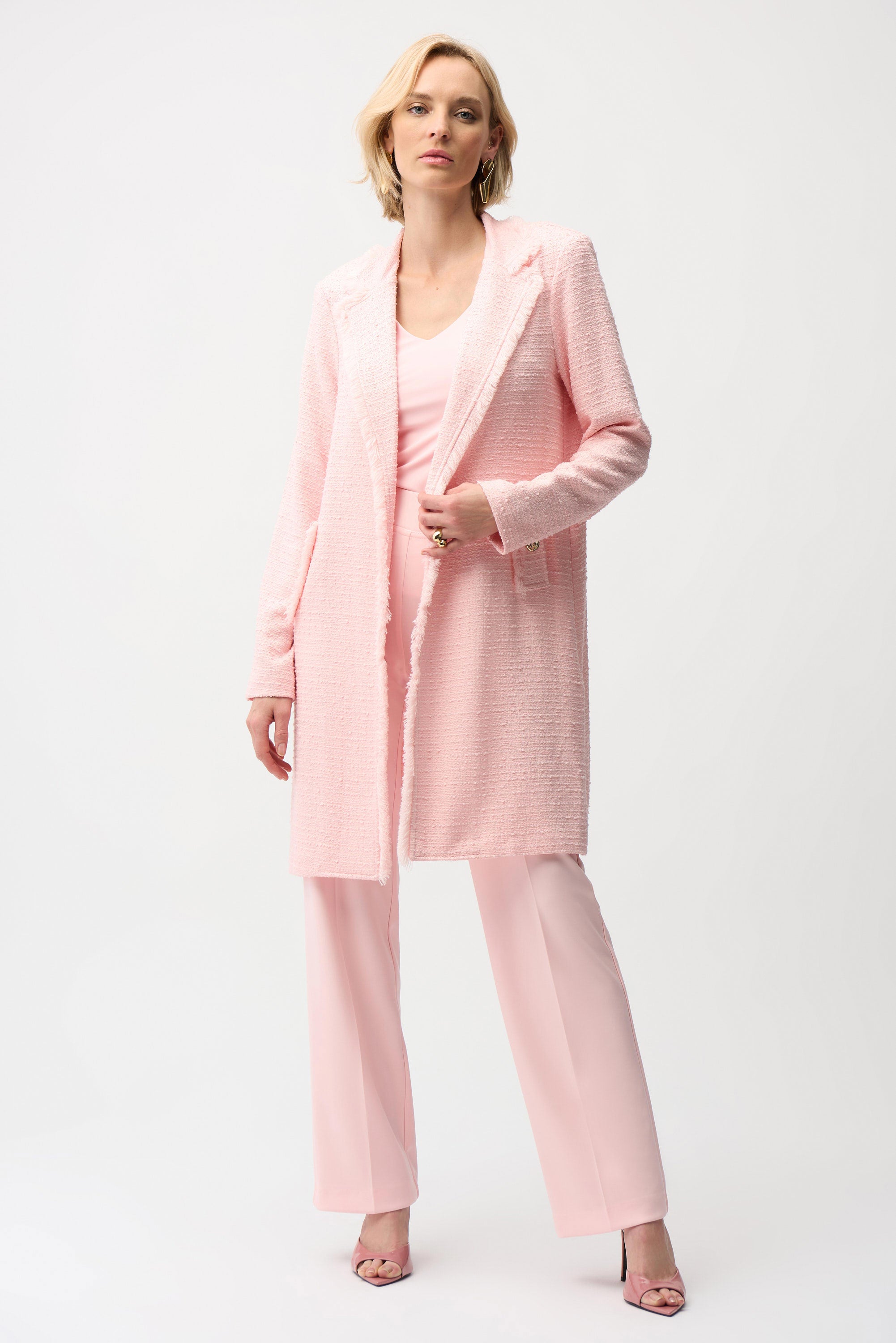 JOSEPH RIBKOFF COAT STYLE 261109 COLOUR PETAL PINK