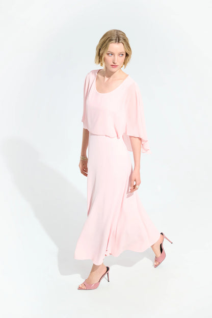JOSEPH RIBKOFF DRESS STYLE 261708 COLOUR PETAL PINK