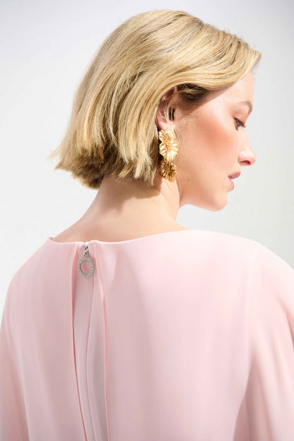 JOSEPH RIBKOFF DRESS STYLE 261708 COLOUR PETAL PINK