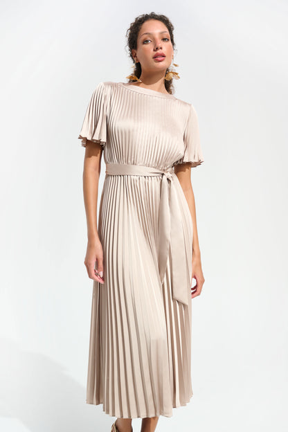 JOSEPH RIBKOFF DRESS STYLE 261752 COLOUR SAND