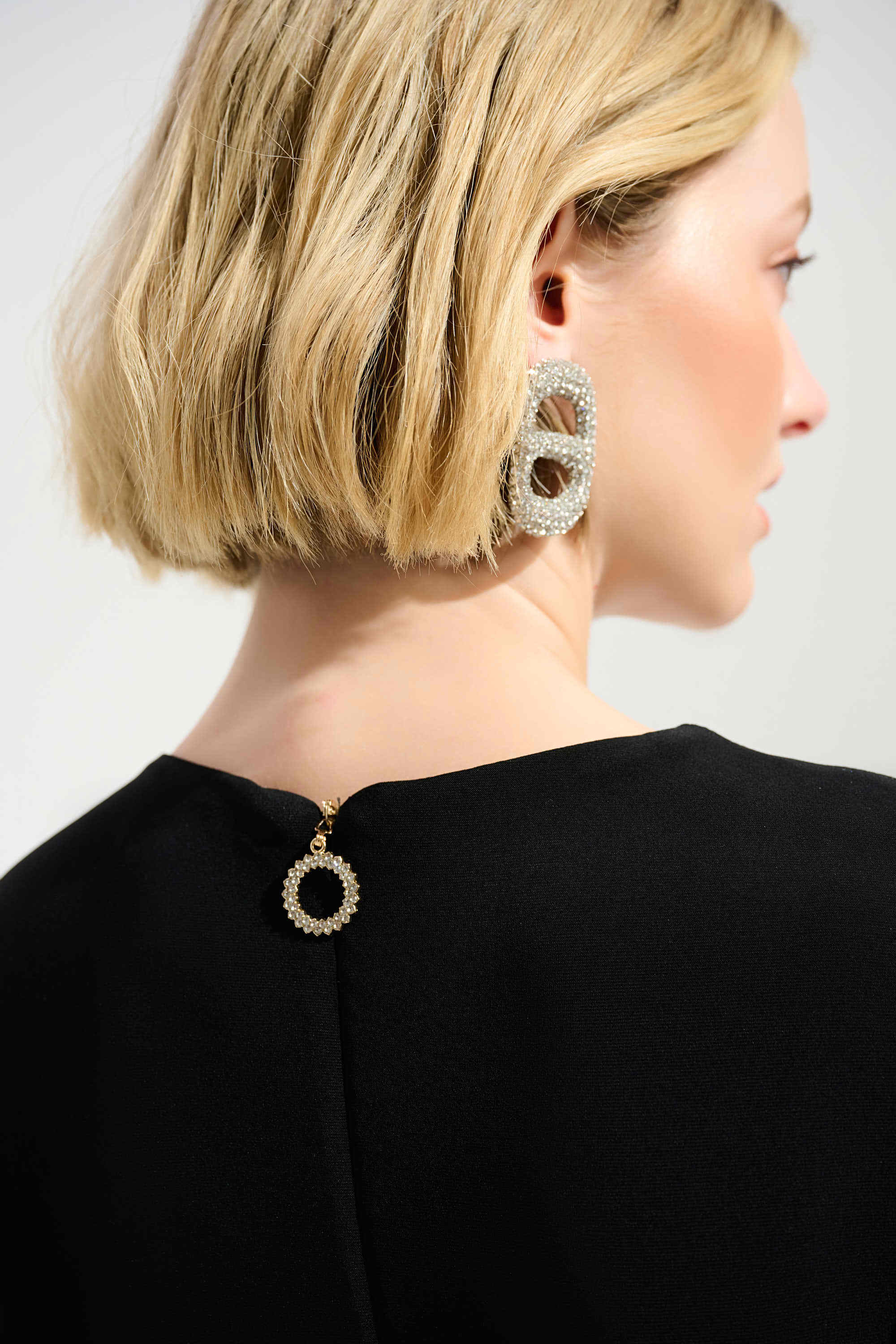 JOSEPH RIBKOFF JUMPSUIT STYLE 261761 COLOUR BLACK