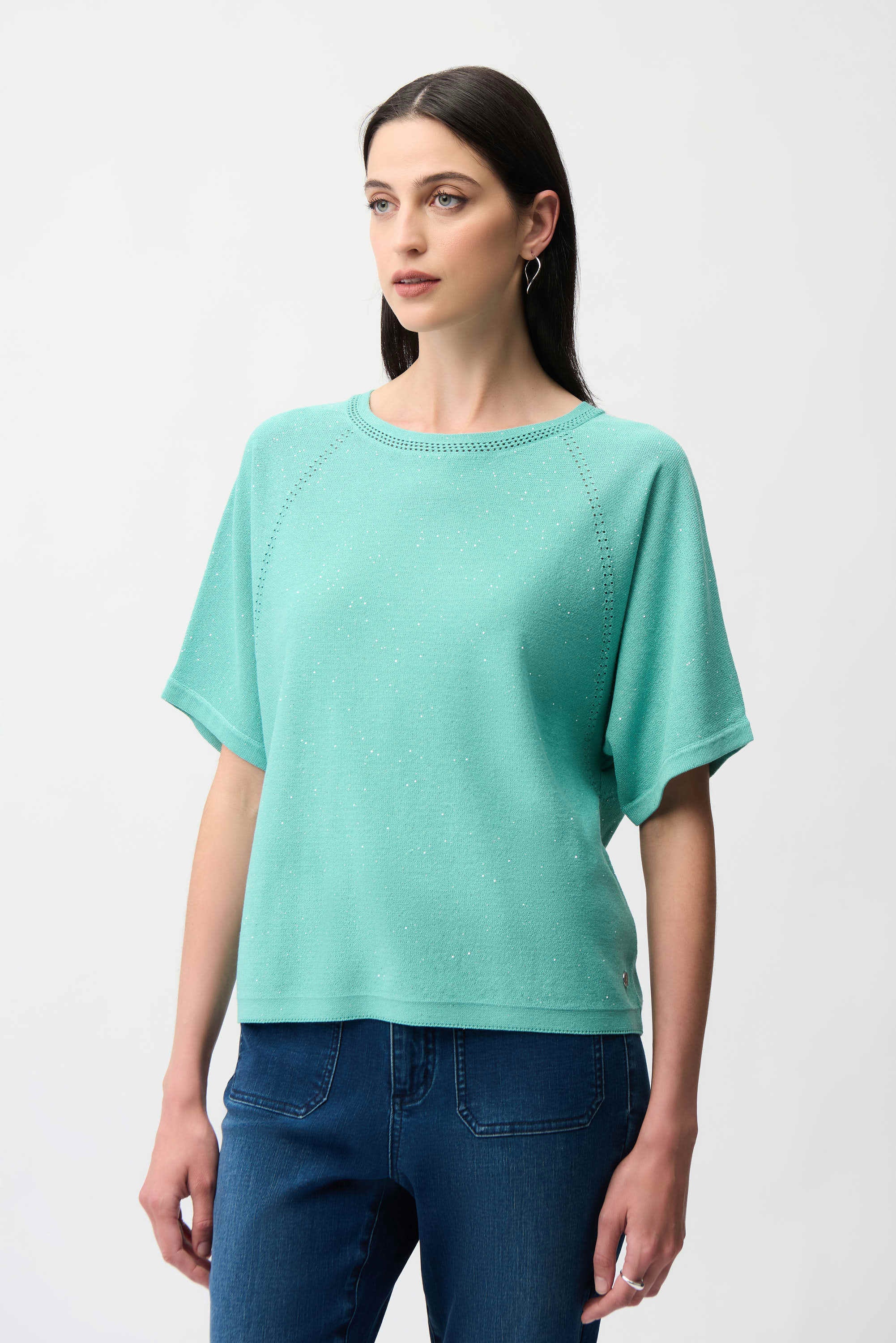 JOSEPH RIBKOFF TOP STYLE 261917 COLOUR SEAFOAM